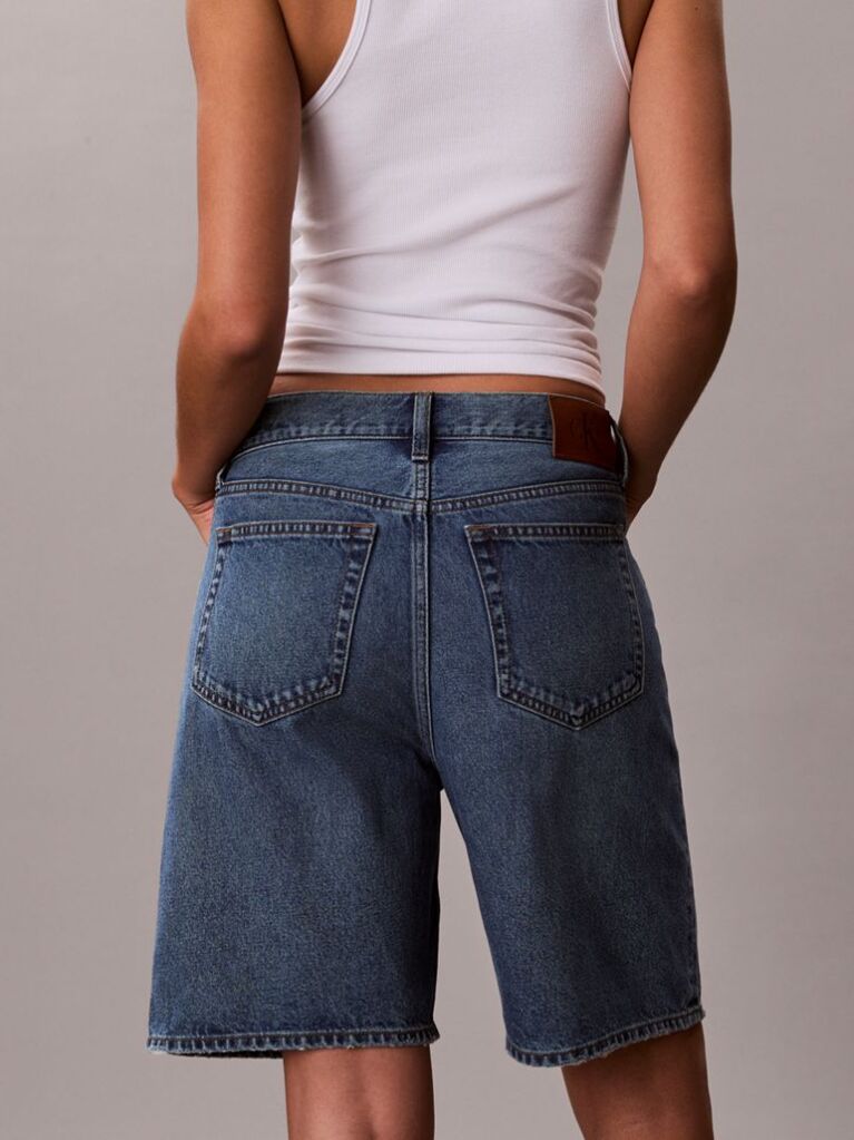 Denim Denim Bermuda Shorts  Women