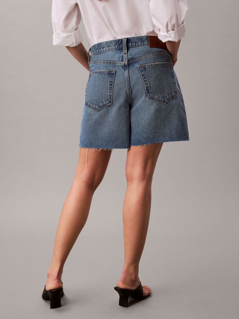 Denim 90s Relaxed Denim Shorts  Women