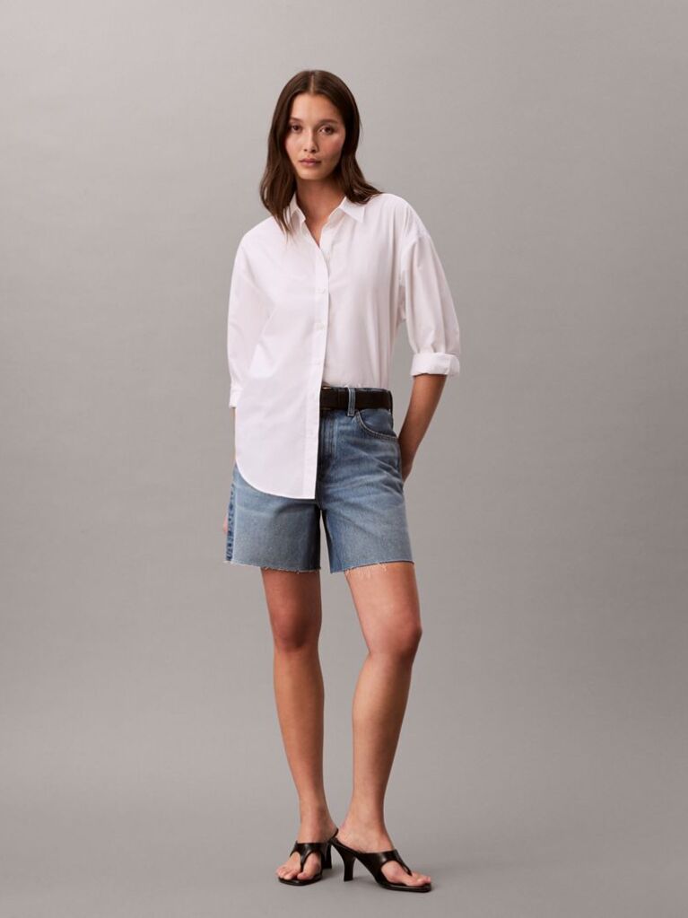 Denim 90s Relaxed Denim Shorts  Women