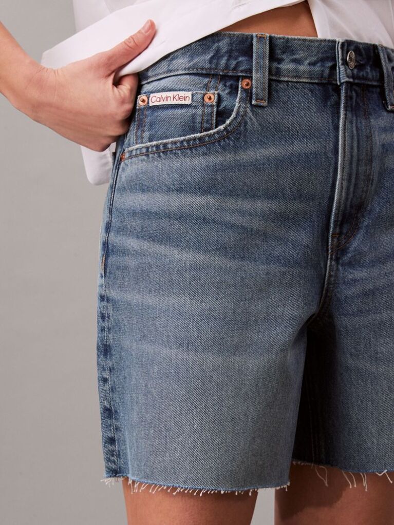 Denim 90s Relaxed Denim Shorts  Women