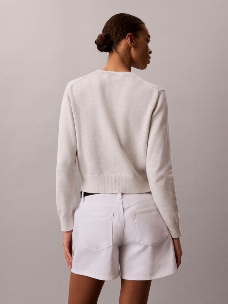 Beige Monologo Outline Jumper  Women