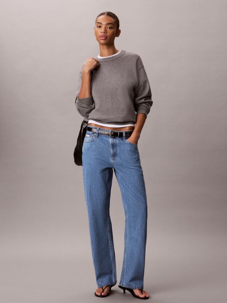 Denim 90's Straight Jeans  Women
