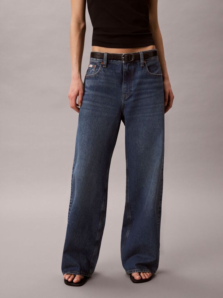 Denim Low Rise Baggy Jeans  Women