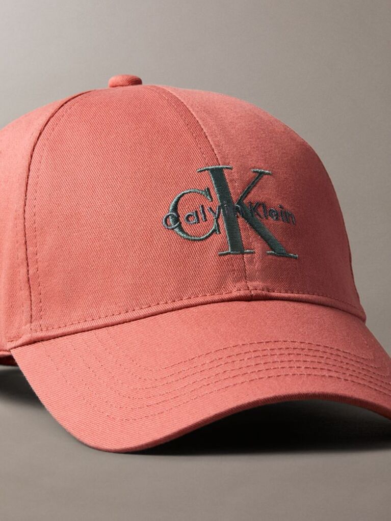 Brown Twill Logo Cap  Men