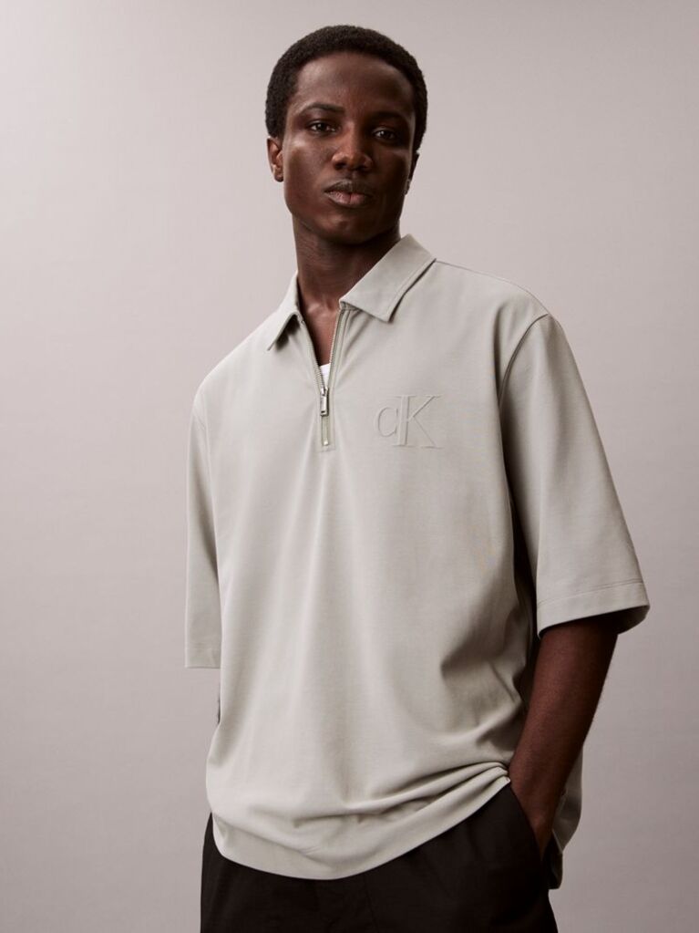 Green Pima Cotton Polo Shirt  Men