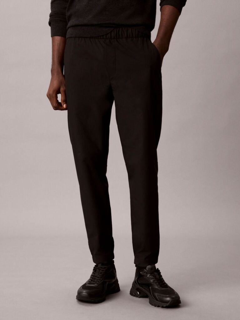 Black Monoglogo Sueded Terry Hoodie  Men