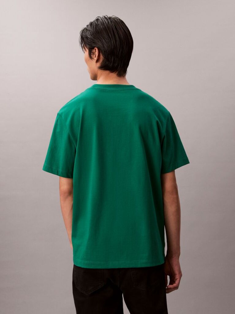 Πράσινο T-Shirt Με Λογότυπο  Άνδρας