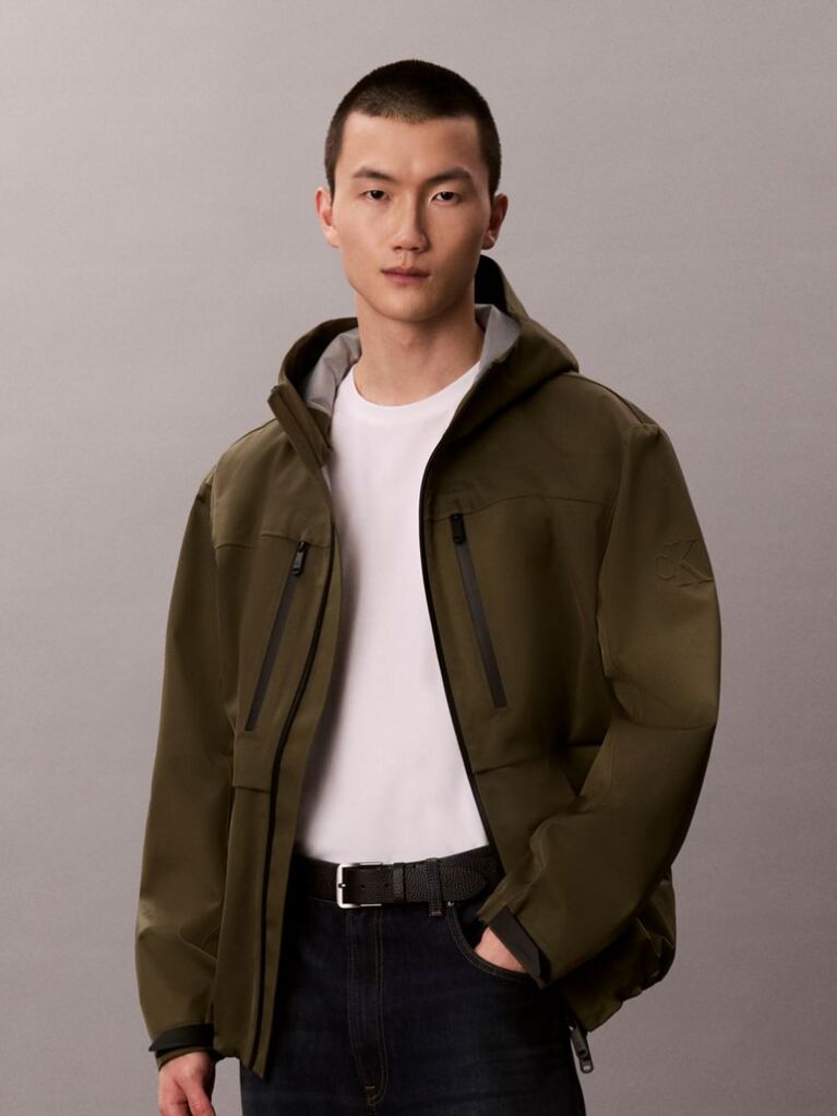 White Cotton Badge T-shirt  Men