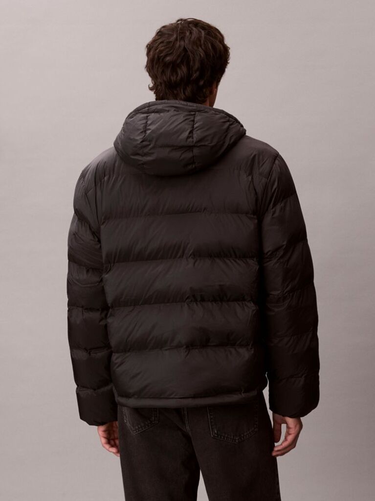 Black Monogram Puffer Jacket  Men