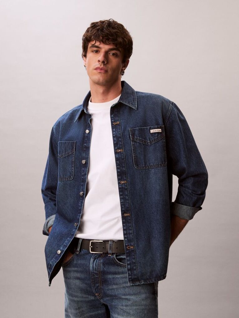 Denim 90s Denim Overshirt  Men