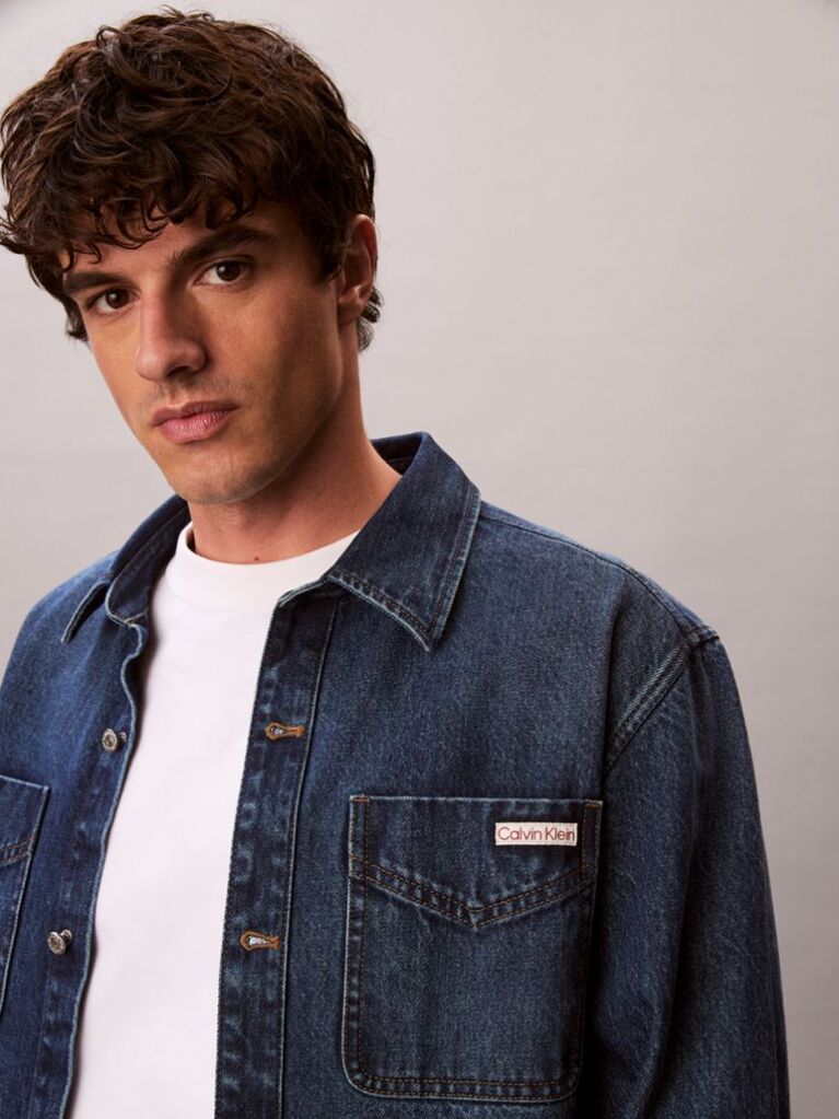 Denim 90s Denim Overshirt  Men