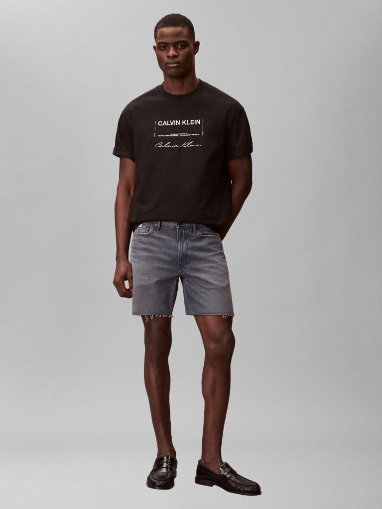 Denim Denim Βερμούδα Με Ξεθωριάσματα  Άνδρας