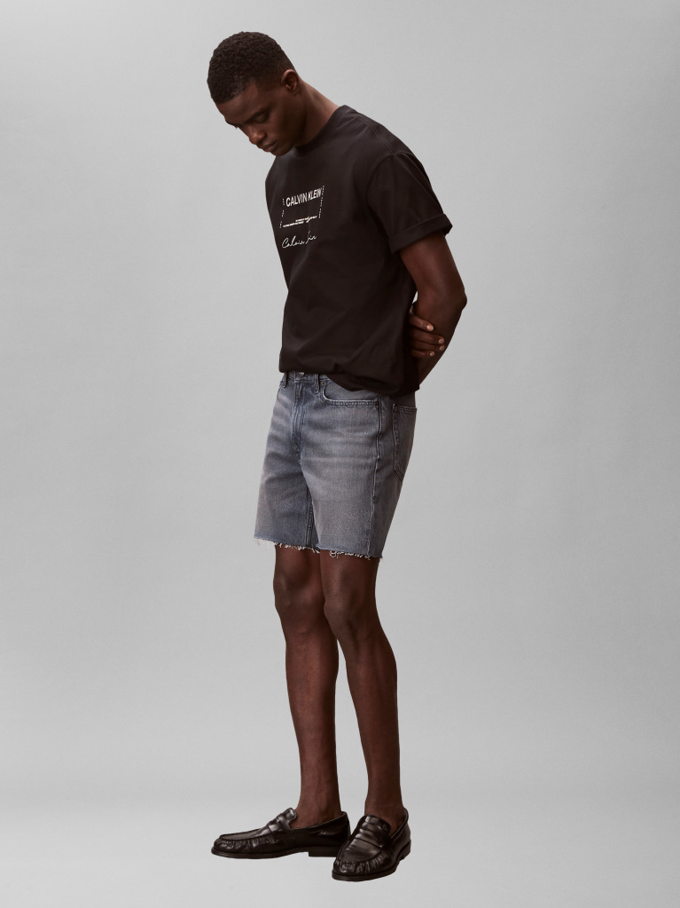 Denim Denim Βερμούδα Με Ξεθωριάσματα  Άνδρας