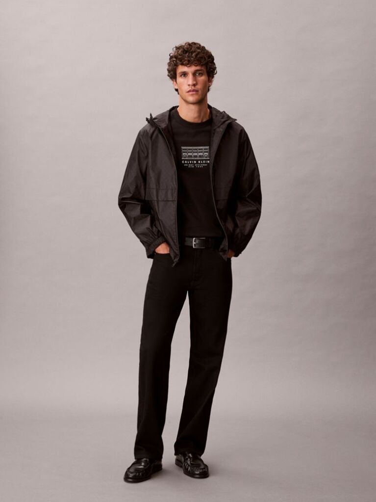 Black Graphic Relaxed T-Shirt  Men