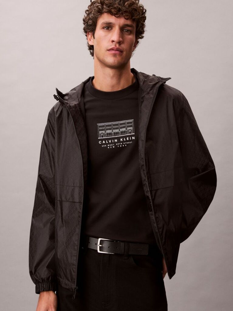 Black Graphic Relaxed T-Shirt  Men