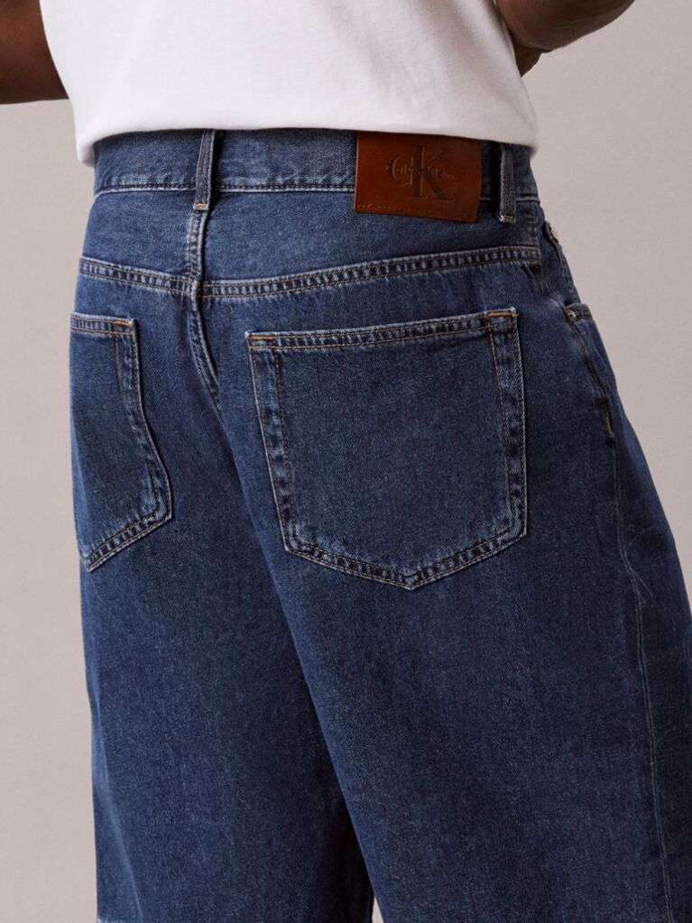 Denim These shorts are crafted from pure cotton denim featuring the iconic monogram as a signature all-over pattern  Men