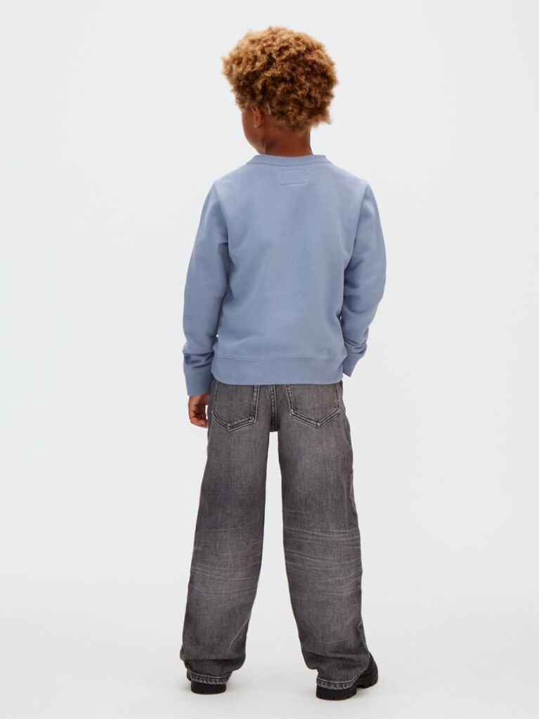 Blue Kids' Sweatshirt  Kids Unisex