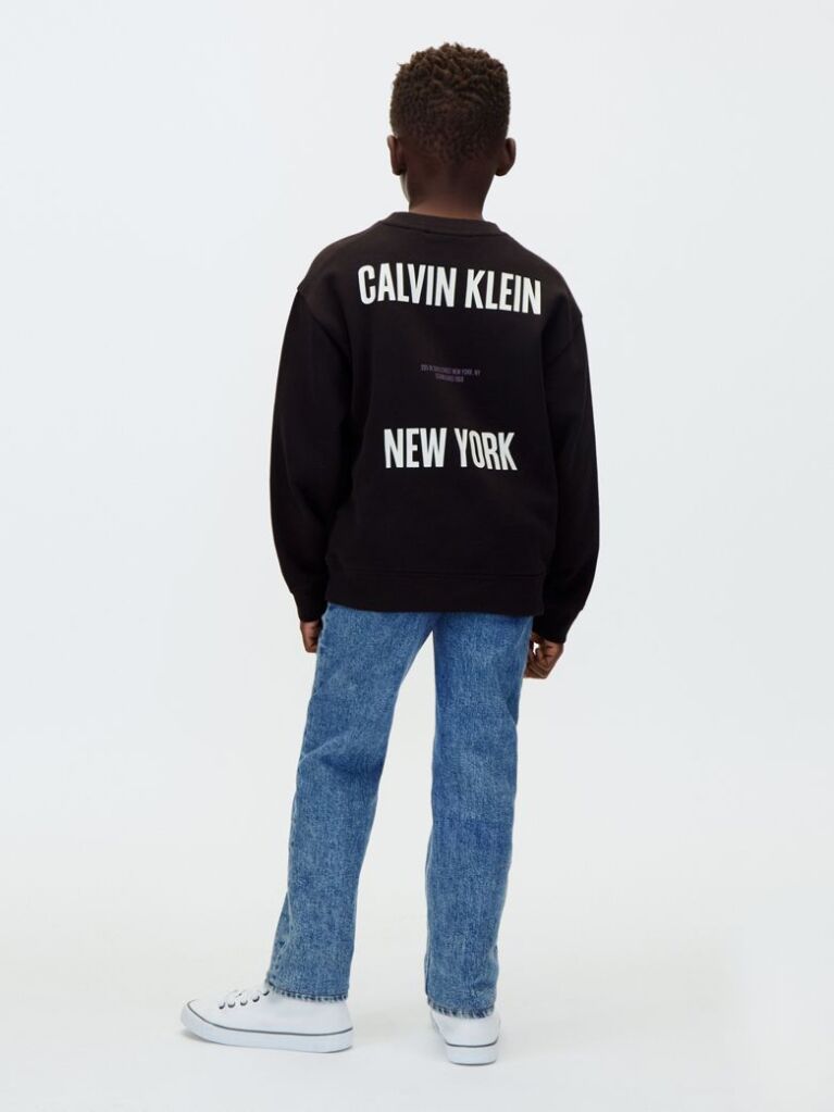 Black Back Graphic Sweatshirt  Boys