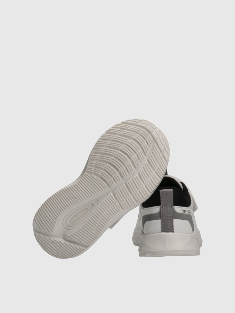 Λευκό Sneakers Με Velcro Και Χαμηλό Κόψιμο  Παιδικό Unisex