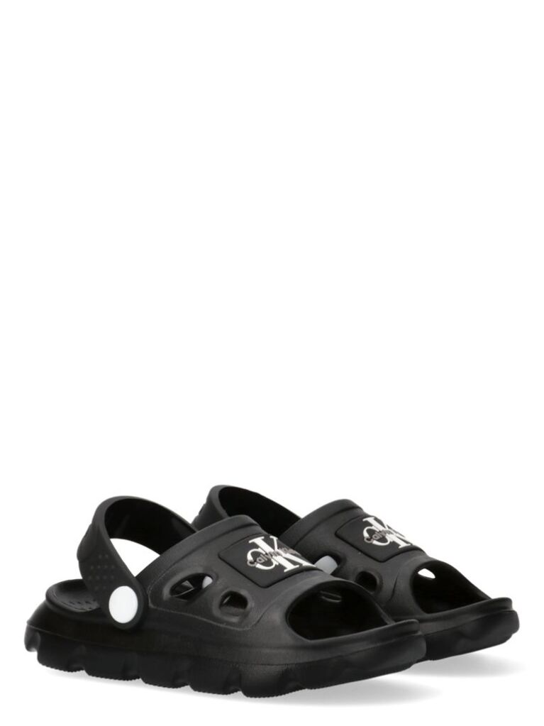 Μαύρο Παιδικά Σανδάλια Με Velcro  Παιδικό Unisex