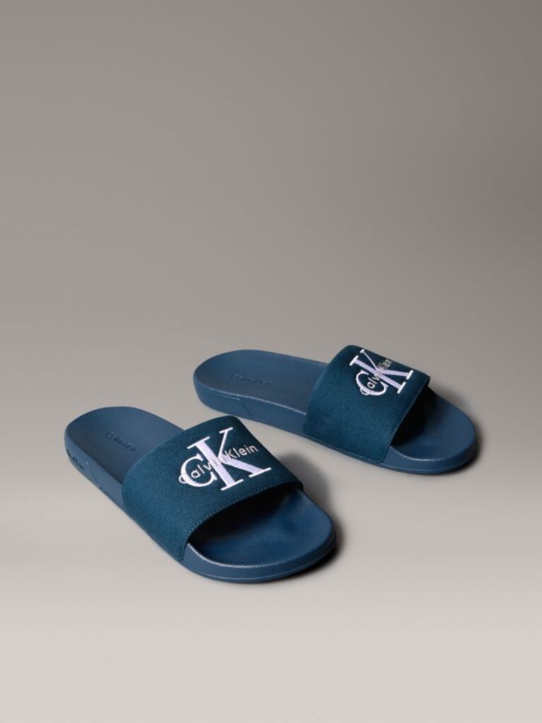 Blue Nemo - Canvas Signature Logo Sliders  Men