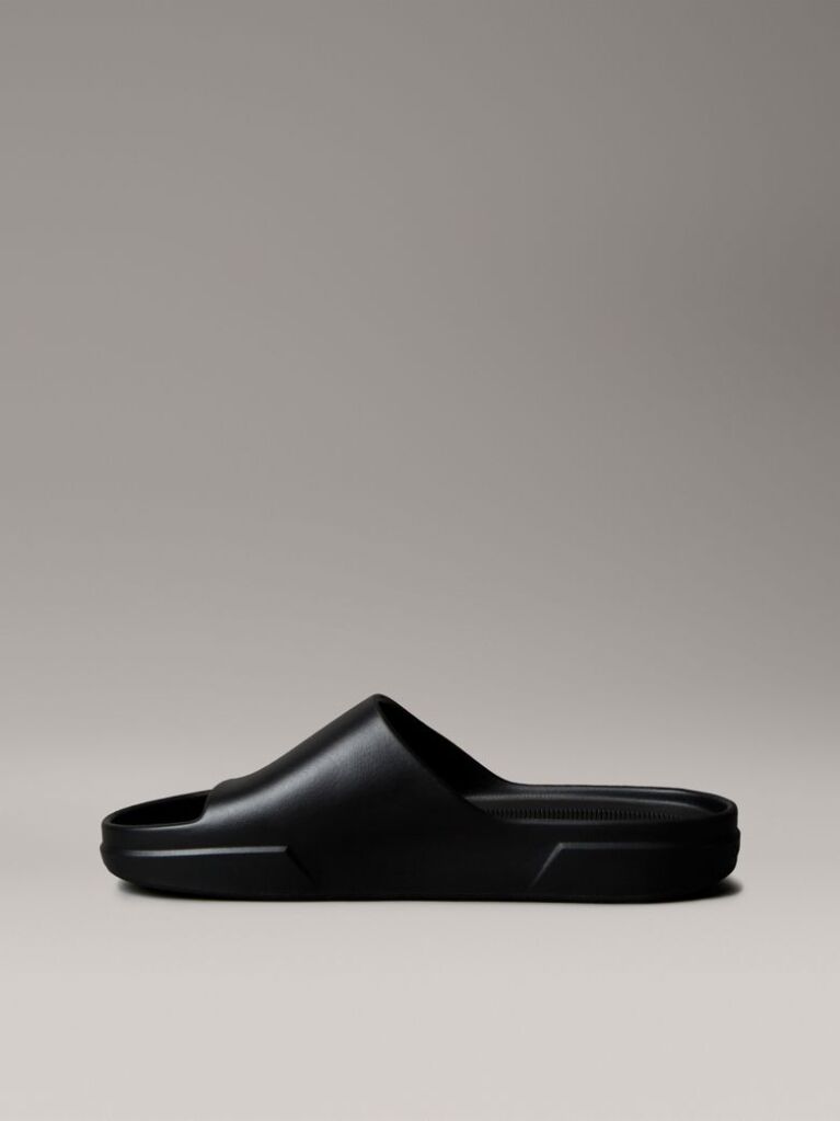 Μαύρο Slides Με Signature Λογότυπο Και One-Piece Σχεδιασμό  Άνδρας