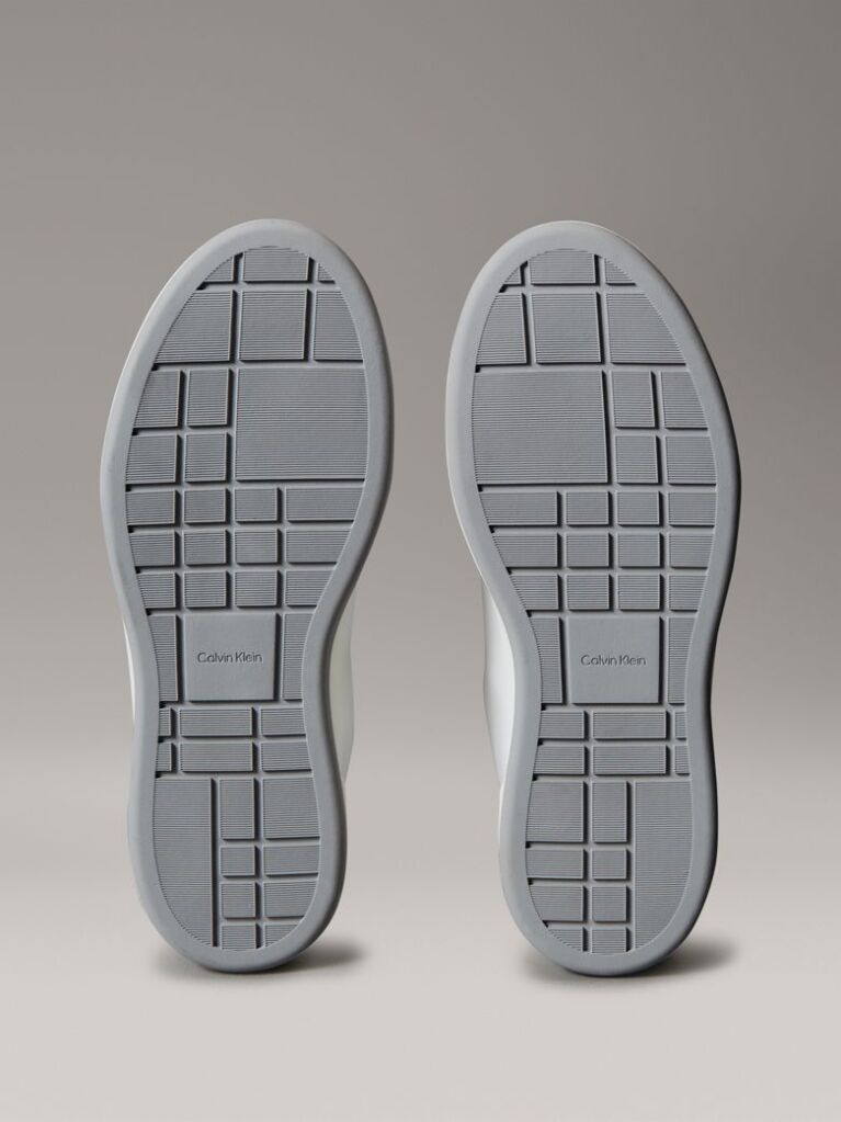 White Premier - Leather Signature Trainers  Women