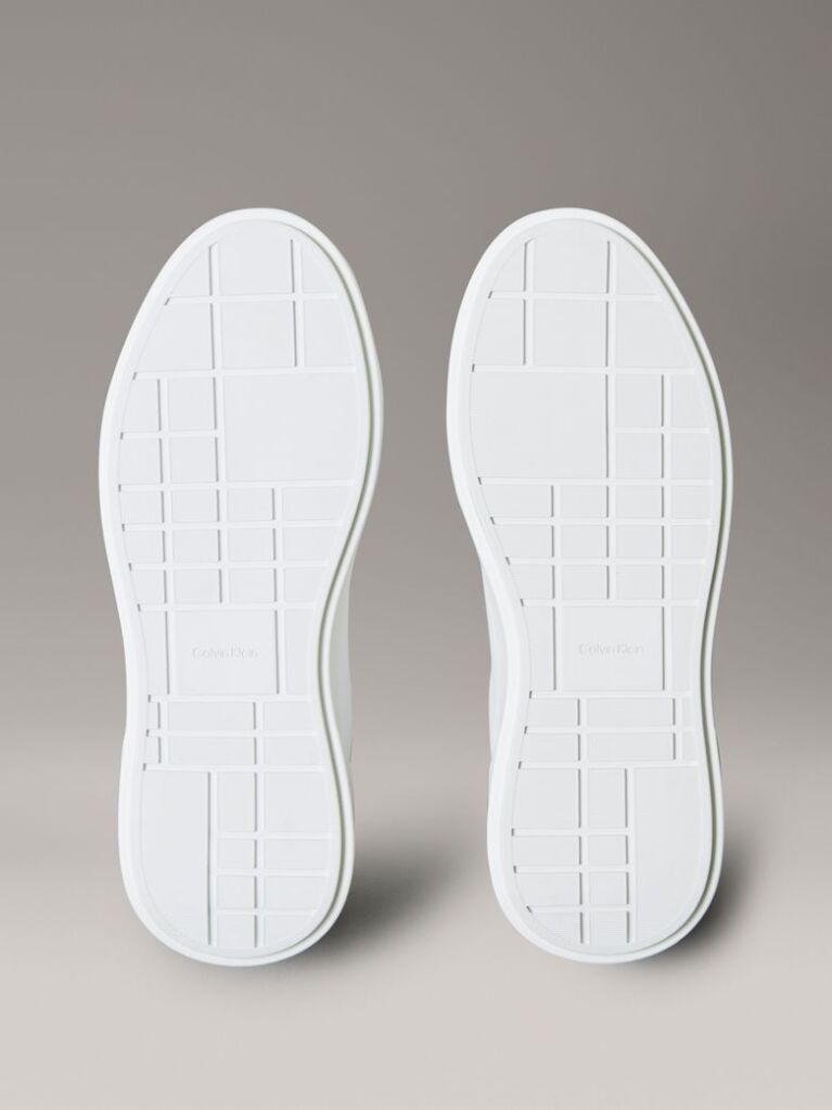 White Leather Durable Traction NYC Trainers  Women