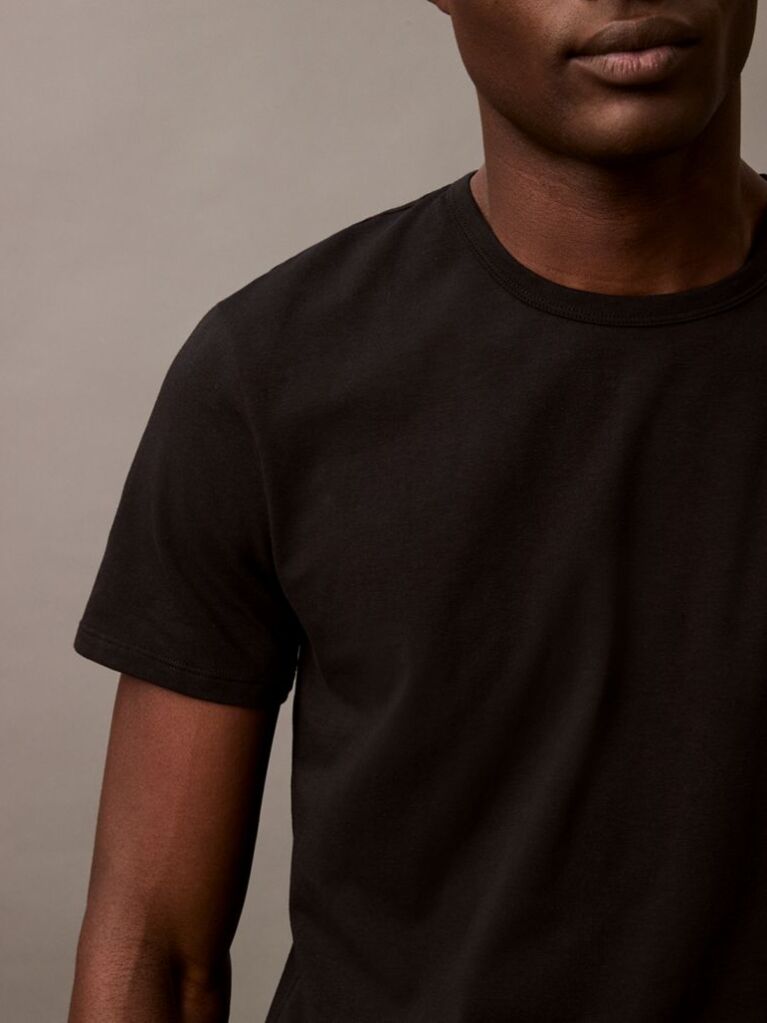 Μαύρο Σετ 3 Τεμαχίων Lounge T-Shirts  Άνδρας