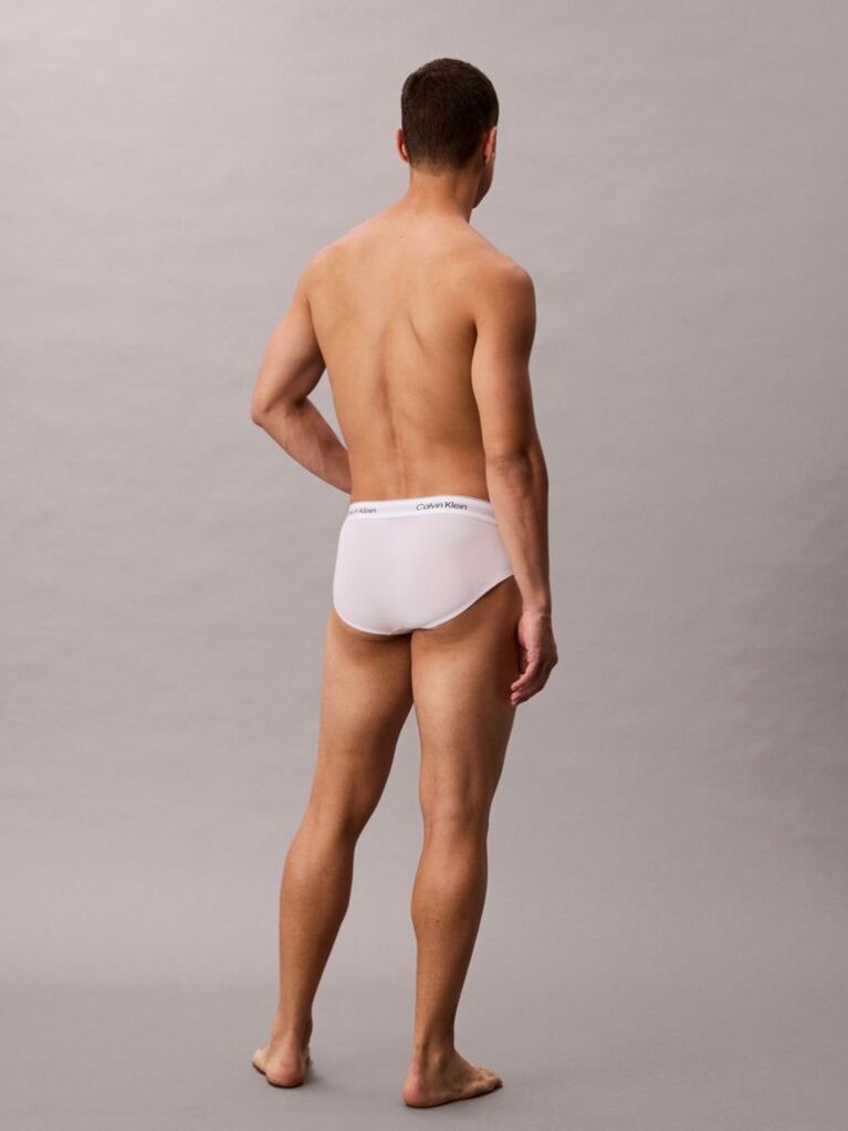Λευκό Σετ 3 Σλιπ - Icon Cotton Stretch  Άνδρας