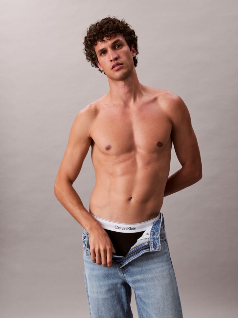 Μαύρο Σετ 3 Σλιπ - Icon Cotton Stretch  Άνδρας