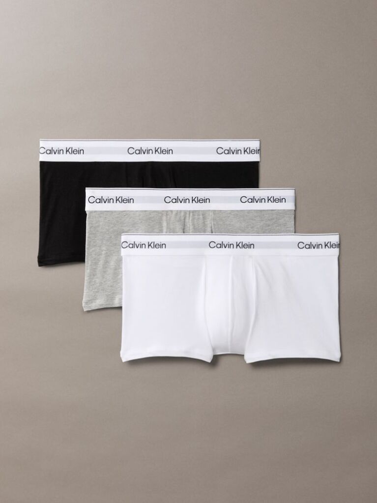 Multi Σετ 3 Χαμηλόμεσα Μπόξερ - Icon Cotton Stretch  Άνδρας