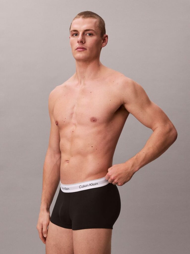Multi Σετ 3 Χαμηλόμεσα Μπόξερ - Icon Cotton Stretch  Άνδρας