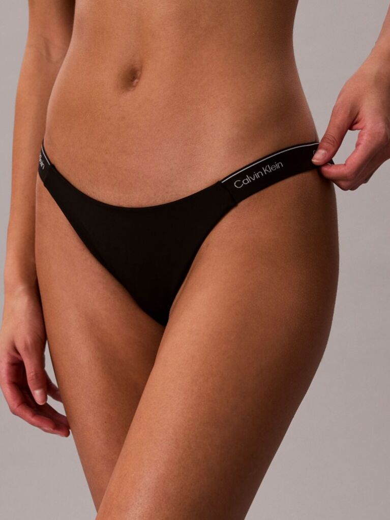Black Bikini Bottoms - CK Icon  Women