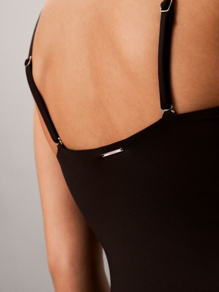 Black Bandeau Swimsuit - CK Essentials  Women