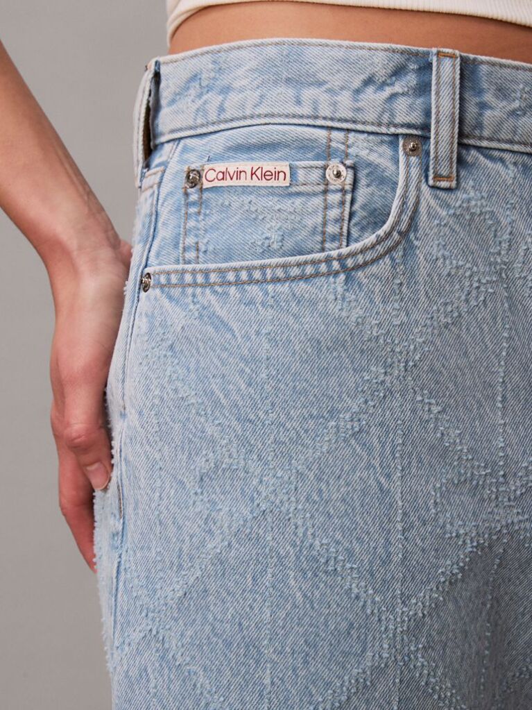 Denim Denim Σορτς Με Λεπτομέρεια Από Βελονάκι  Γυναίκα