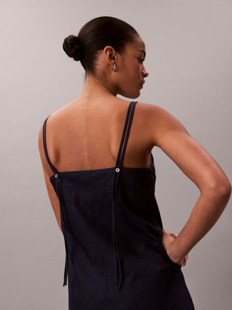 Blue Soft Denim Cami Dress  Women