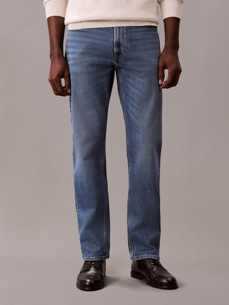 Denim Τζιν Με Στενή Ίσια Εφαρμογή  Άνδρας