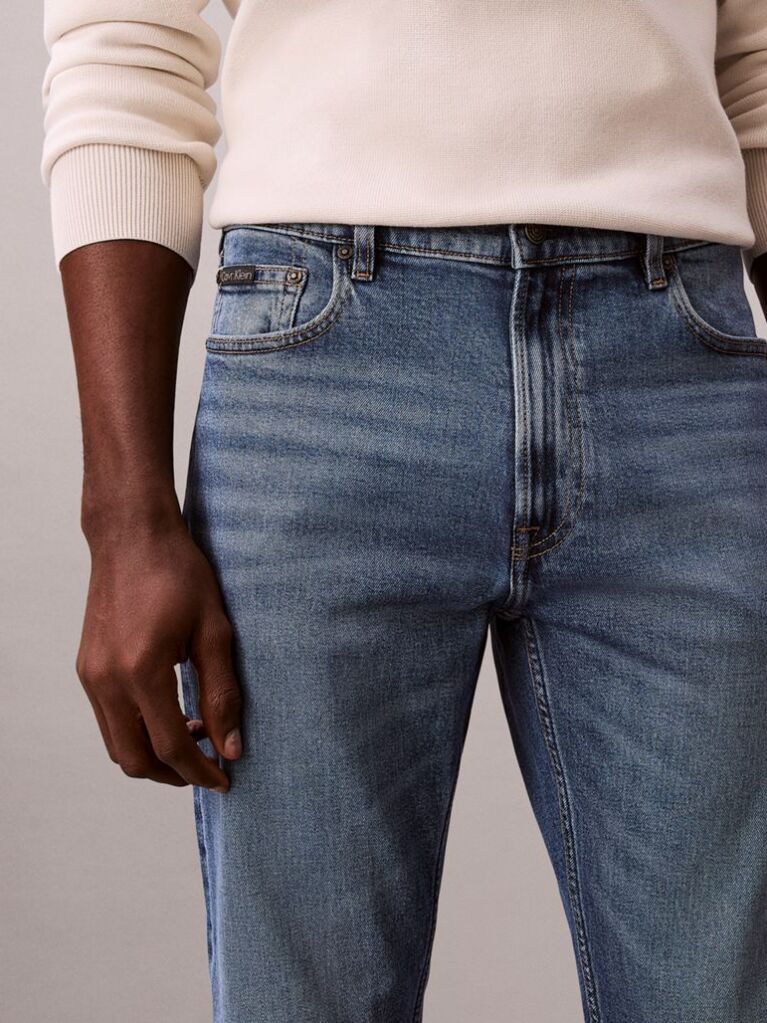 Denim Τζιν Με Στενή Ίσια Εφαρμογή  Άνδρας