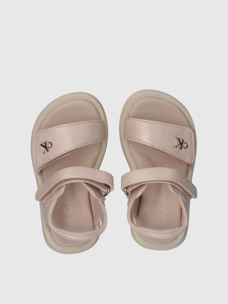 Ροζ Σανδάλια Με Velcro  Κορίτσι