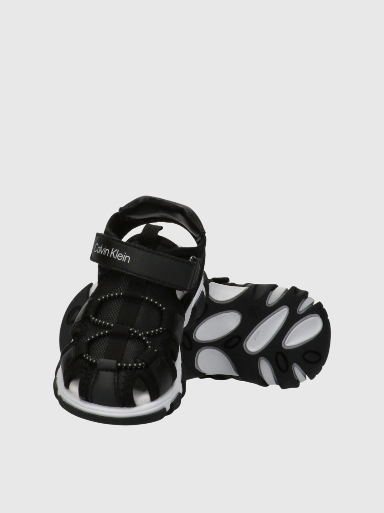 Μαύρο Σανδάλια Με Velcro  Αγόρι