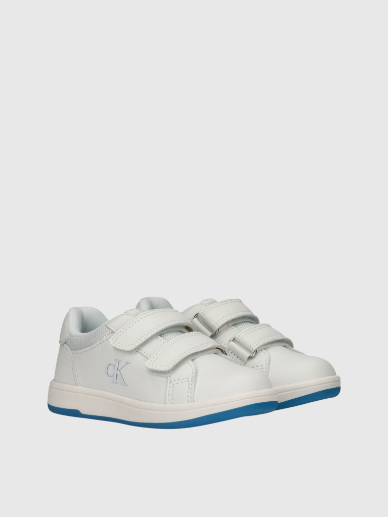 Λευκό Sneakers Με Velcro Και Χαμηλό Κόψιμο  Παιδικό Unisex
