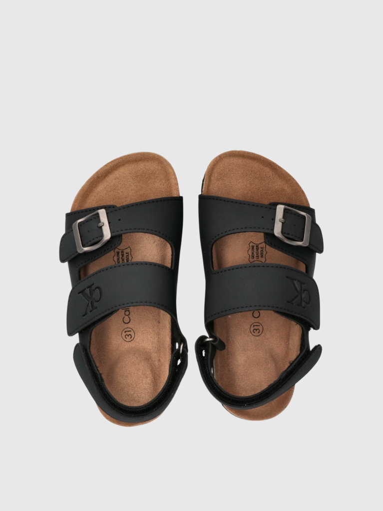 Μαύρο Σανδάλια Με Velcro  Παιδικό Unisex