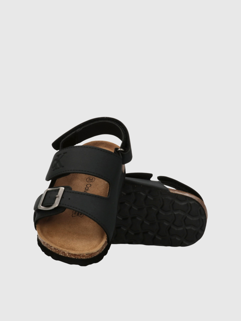 Μαύρο Σανδάλια Με Velcro  Παιδικό Unisex
