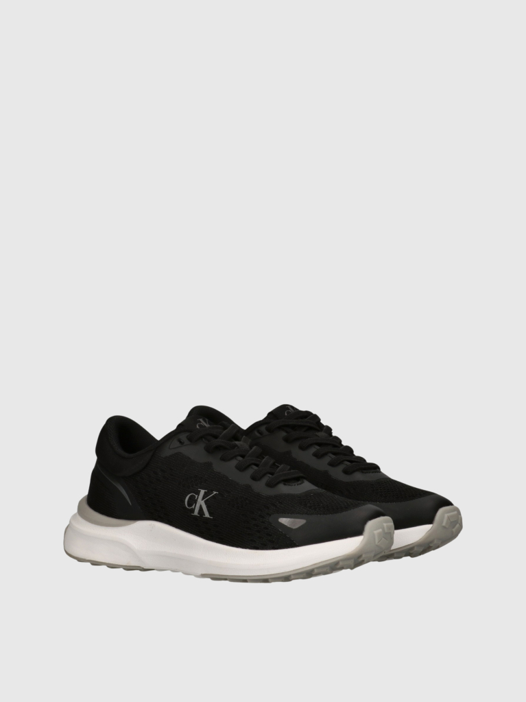 Μαύρο Δετά Sneakers Με Χαμηλό Κόψιμο  Παιδικό Unisex