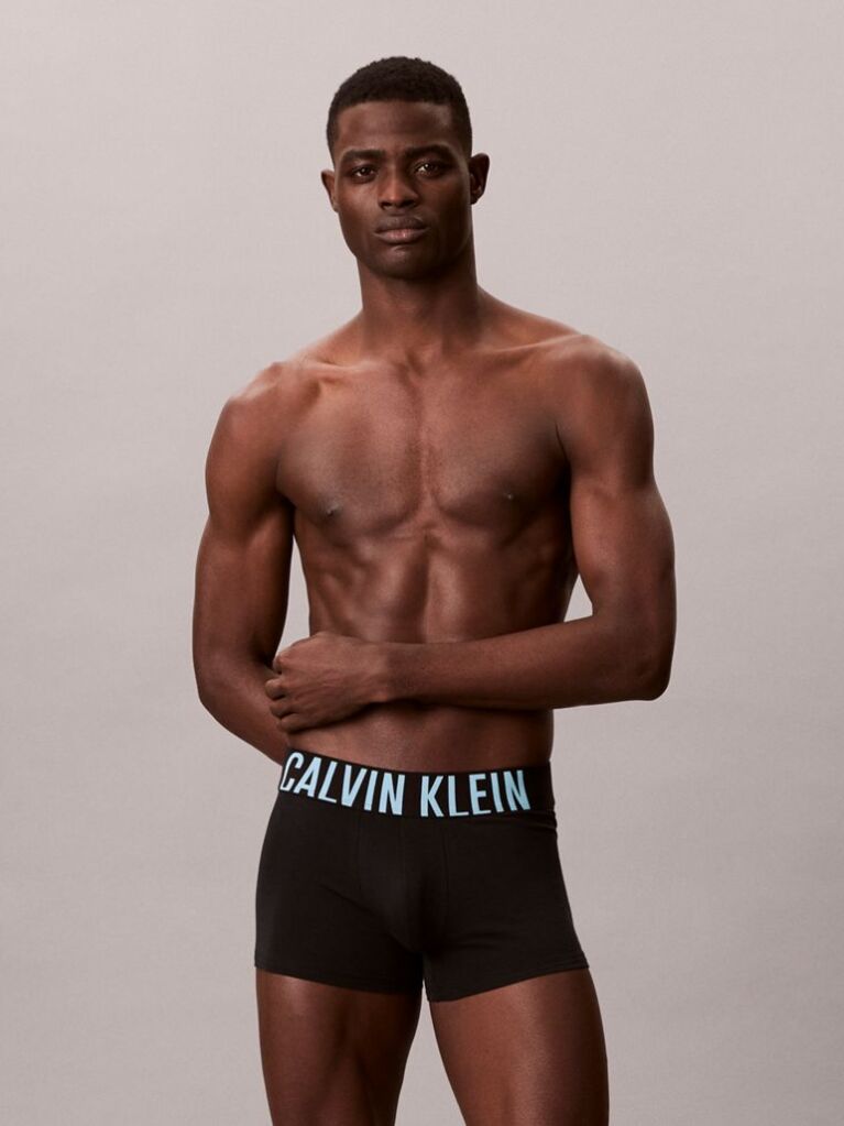 Black 3 Pack Trunks - Intense Power  Men