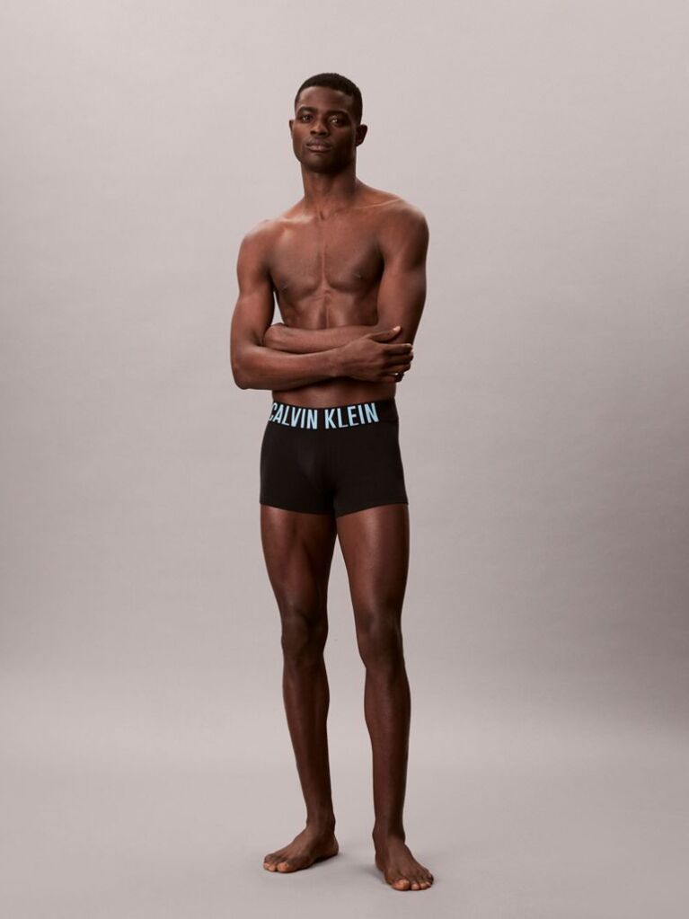 Black 3 Pack Trunks - Intense Power  Men