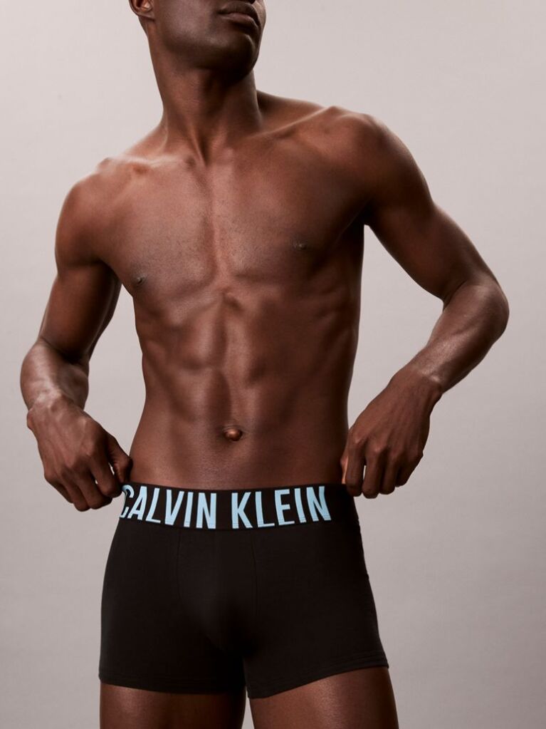 Black 3 Pack Trunks - Intense Power  Men