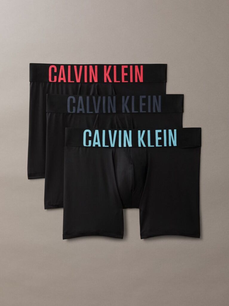 Black 3 Pack Boxer Briefs - Intense Power Micro  Men