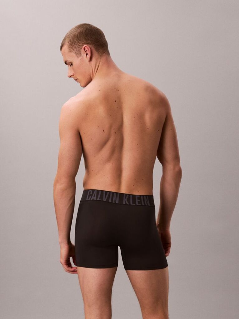 Black 3 Pack Boxer Briefs - Intense Power Micro  Men